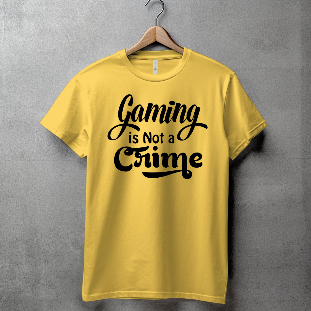 GAMING IS NOT A CRIME