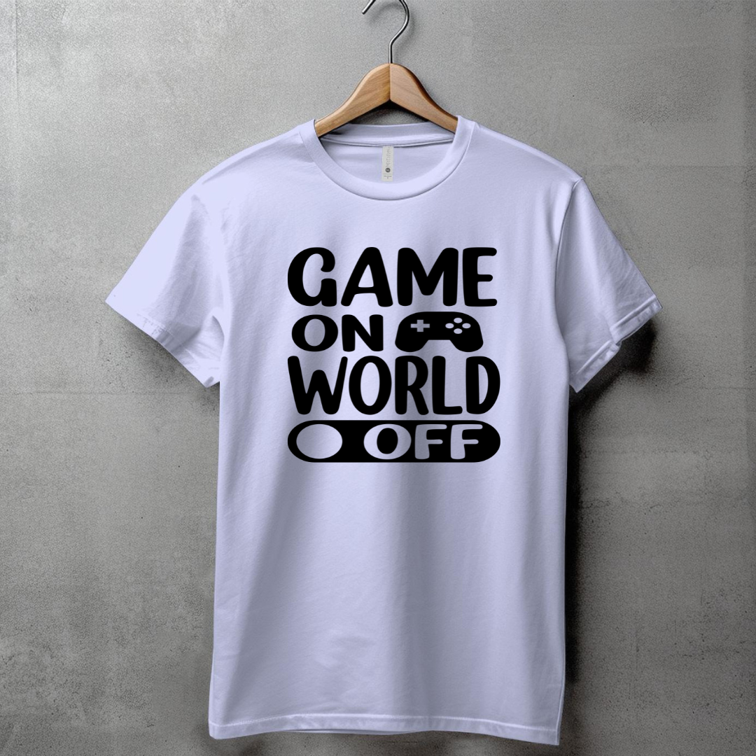 GAME ON, WORLD OFF