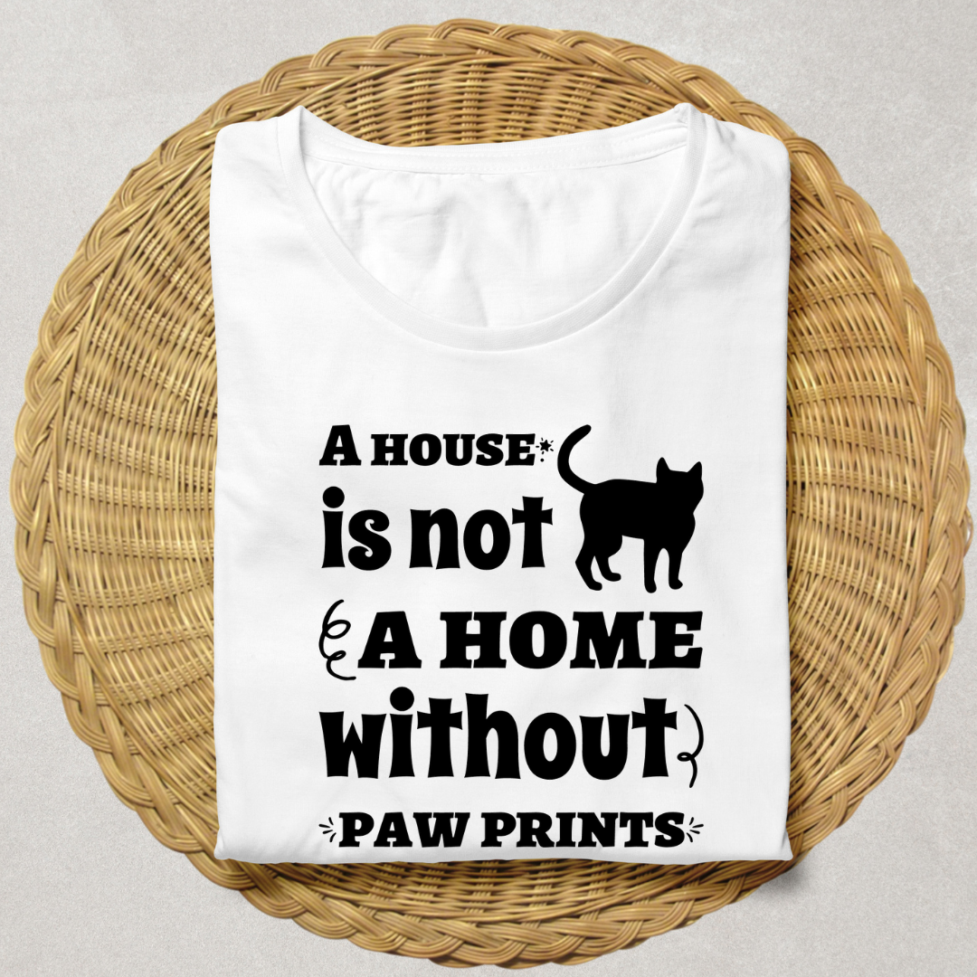 A HOUSE IS NOT A HOME WITHOUT PAW PRINTS